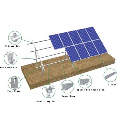 solar panel racking system ground mount