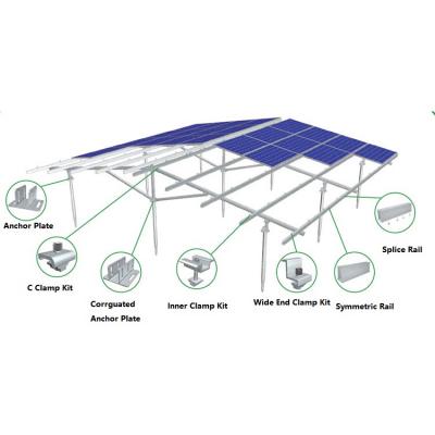 Solar Panels Ground Array Mounted Foundation Cost