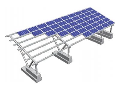 Solar Panel Parking Lot Canopy Structure System