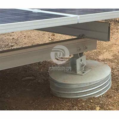 Concrete Block Solar Ground Mounting Frame System